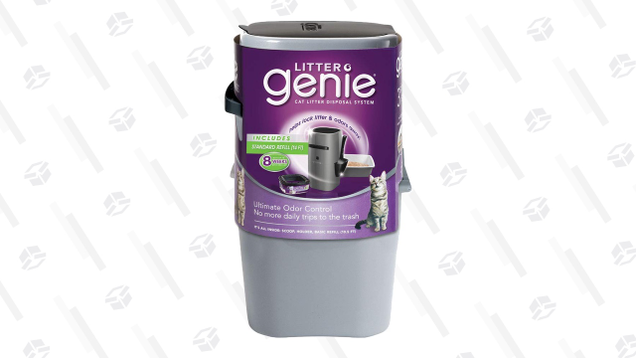 From the folks who brought you Diaper Genie, Litter Genie locks away litter odors without forcing you to take out the trash every day.